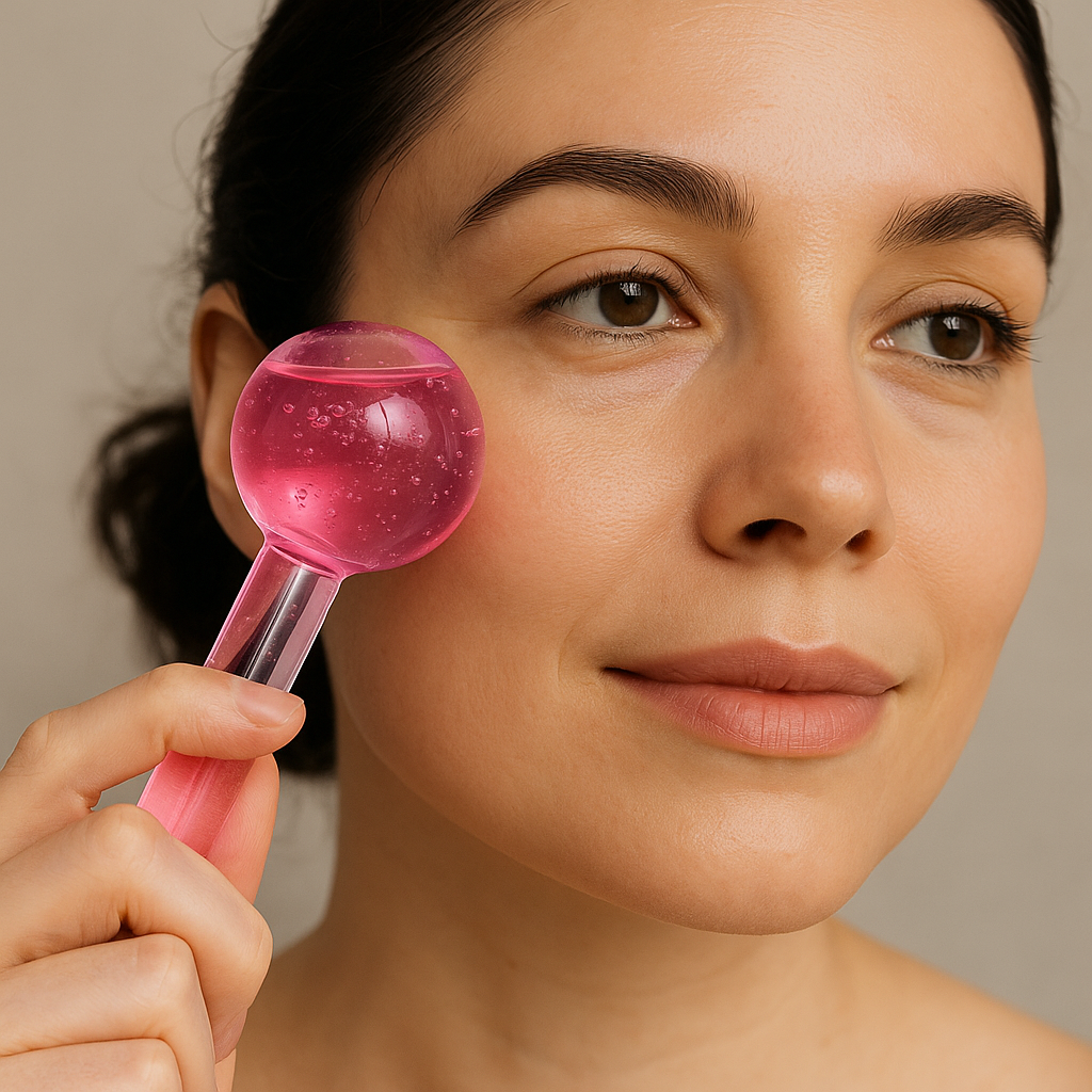✨ Esferas Faciales Frías – Tu Ritual de Belleza en Casa ¡Efecto Glow Instantáneo! ✨